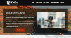Desktop Screenshot of nevadafilm.com